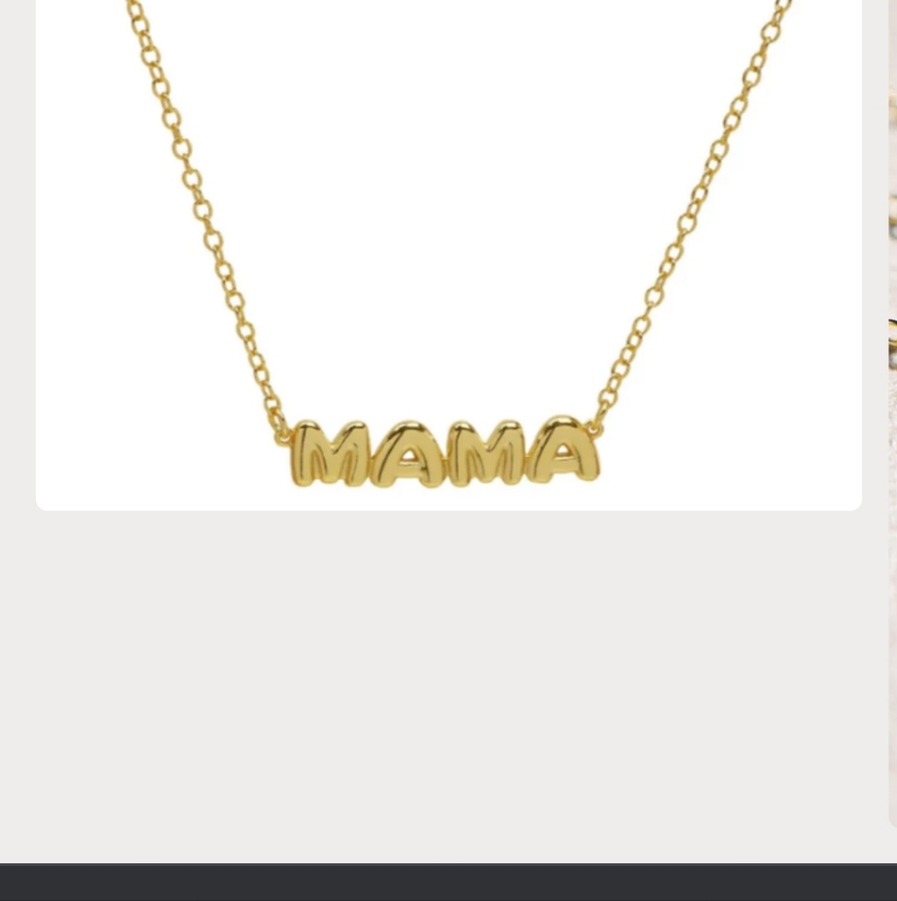 Gold Personalized Necklace
